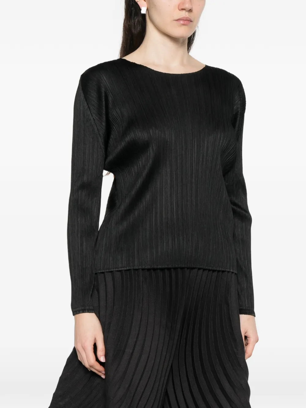 pleated top