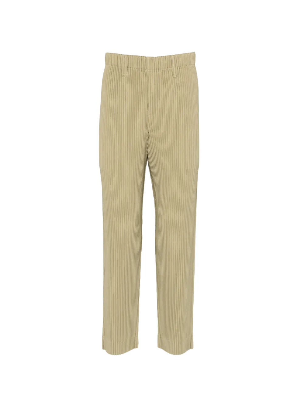 Homme Plissé Issey Miyake pleated tapered trousers - Verde