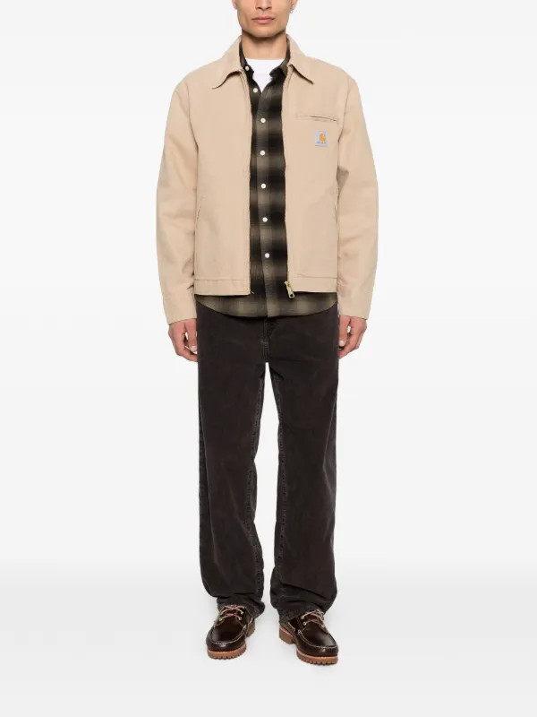 Carhartt WIP Detroit Zip Jacket | Neutrals | FARFETCH ZA