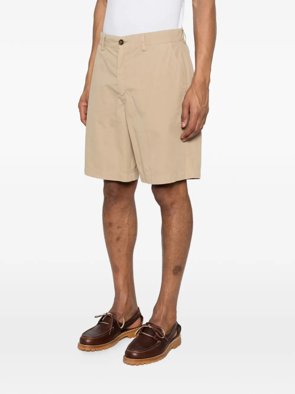  Sebago Sasanoa Buttonned Shorts - Neutrals 