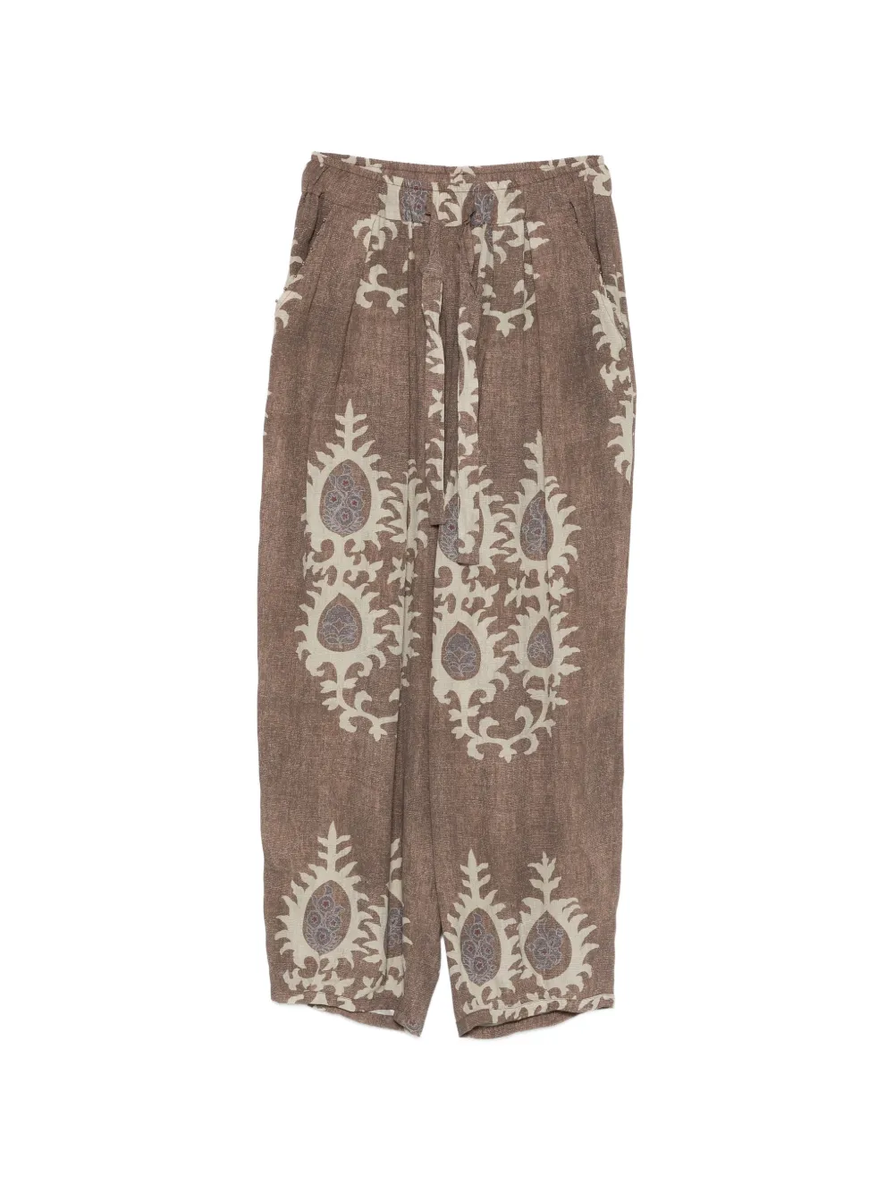 Bazar Deluxe printed trousers - Marrone