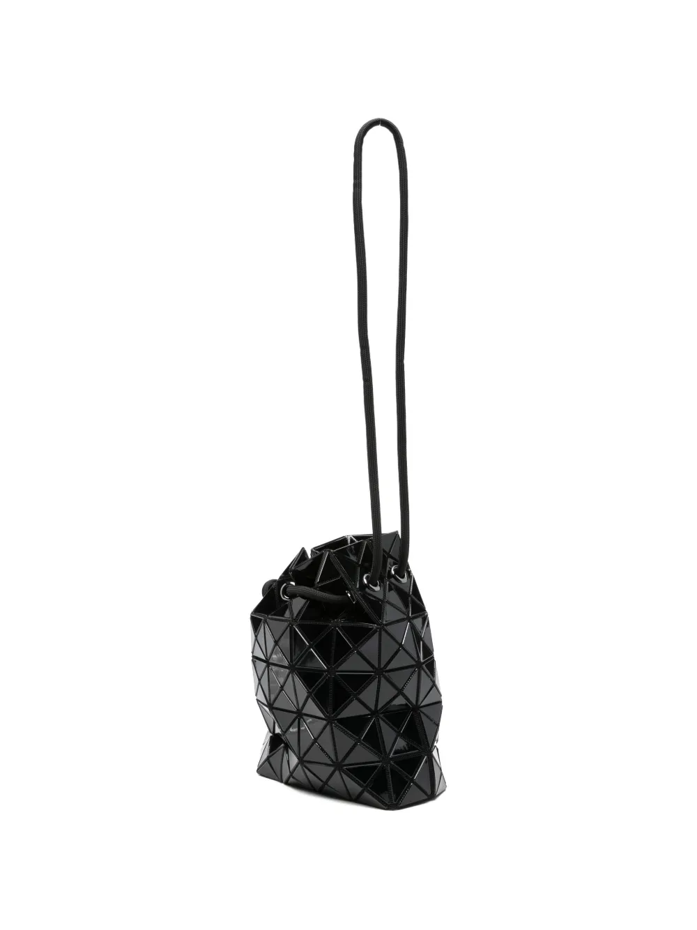 geometric-panel bucket bag