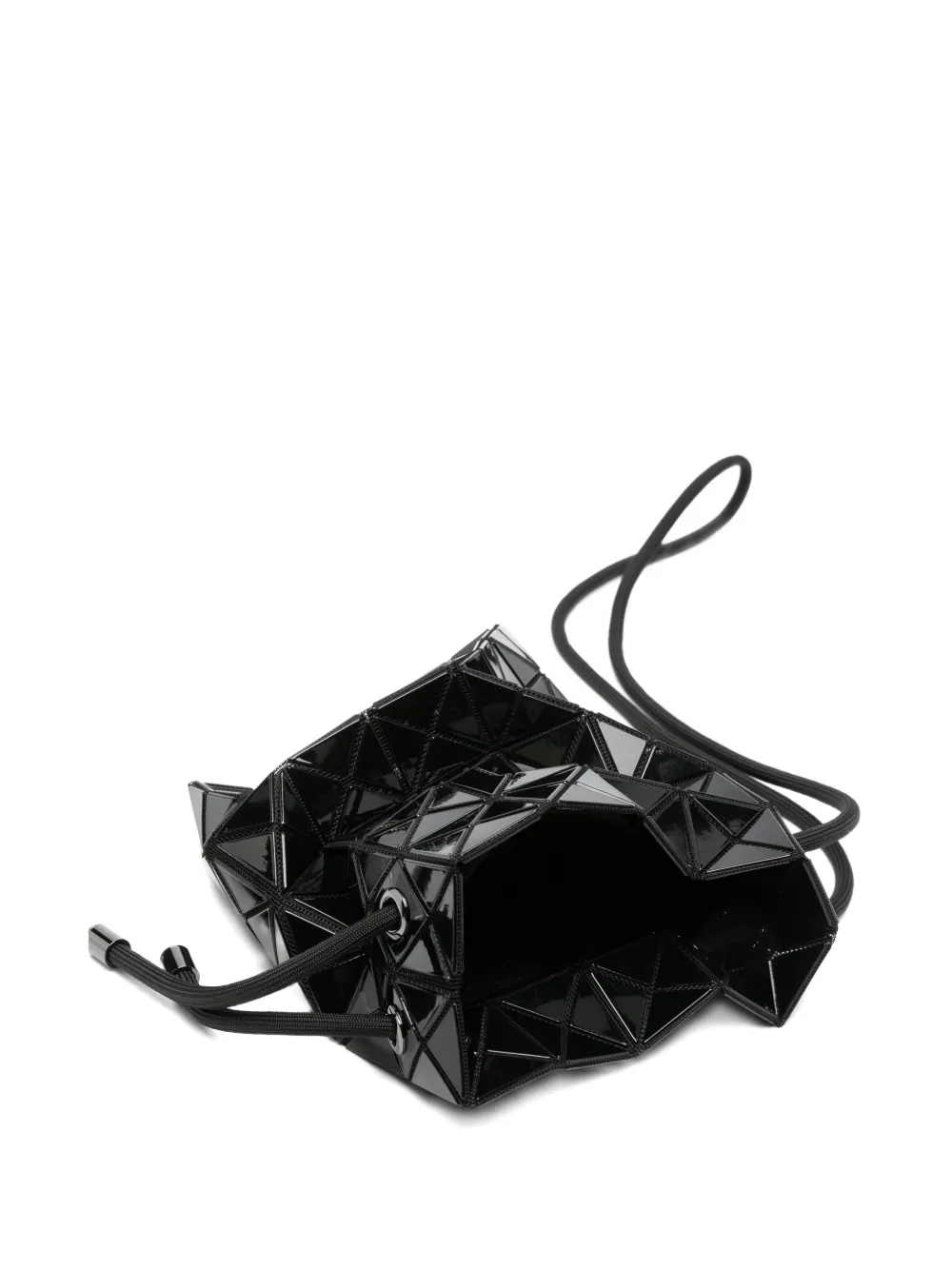 geometric-panel bucket bag