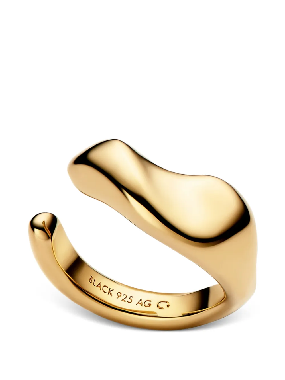 Maria Black Saddle ear cuff - Oro