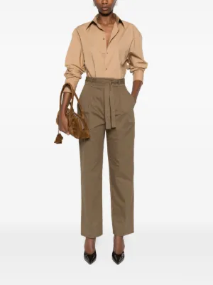 Saint Laurent（サンローラン）ウィメンズ ハイウエストパンツ - FARFETCH