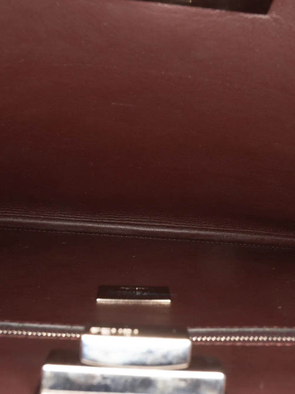 2010-2026 Leather Peekaboo Clutch Crossbody Bag