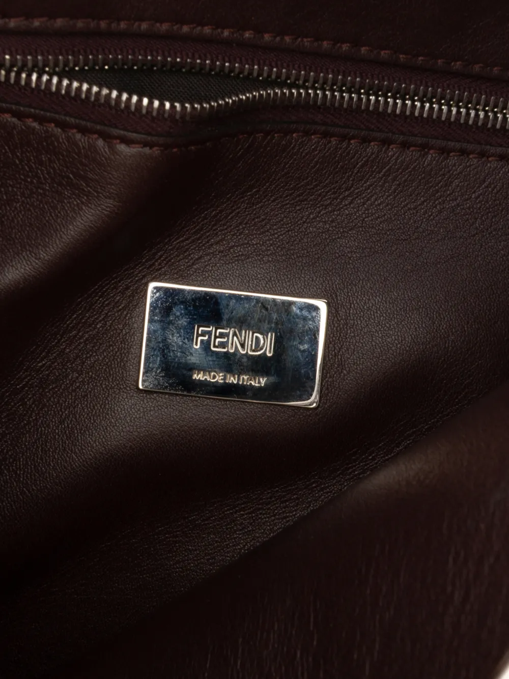 2010-2026 Leather Peekaboo Clutch Crossbody Bag