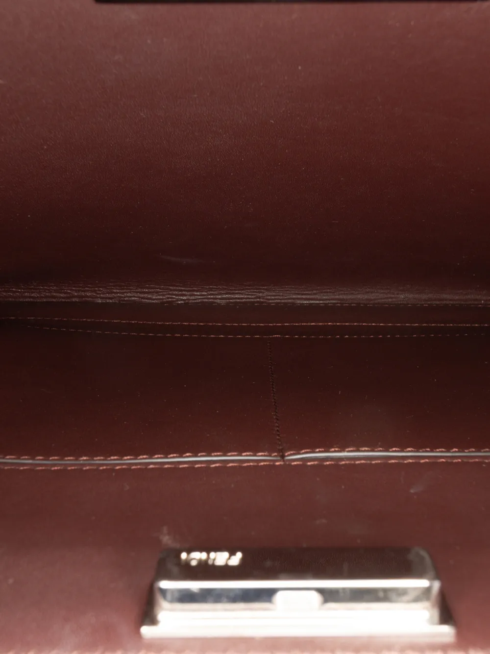 2010-2026 Leather Peekaboo Clutch Crossbody Bag