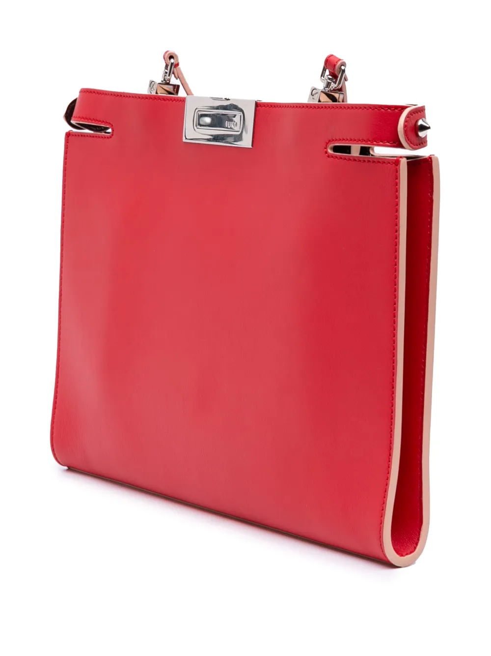 2010-2026 Leather Peekaboo Clutch Crossbody Bag