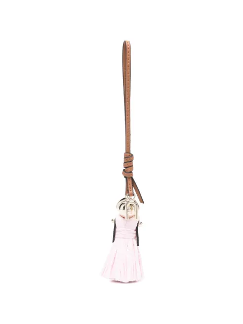 Furla accesorio para bolsa con dije de vestido