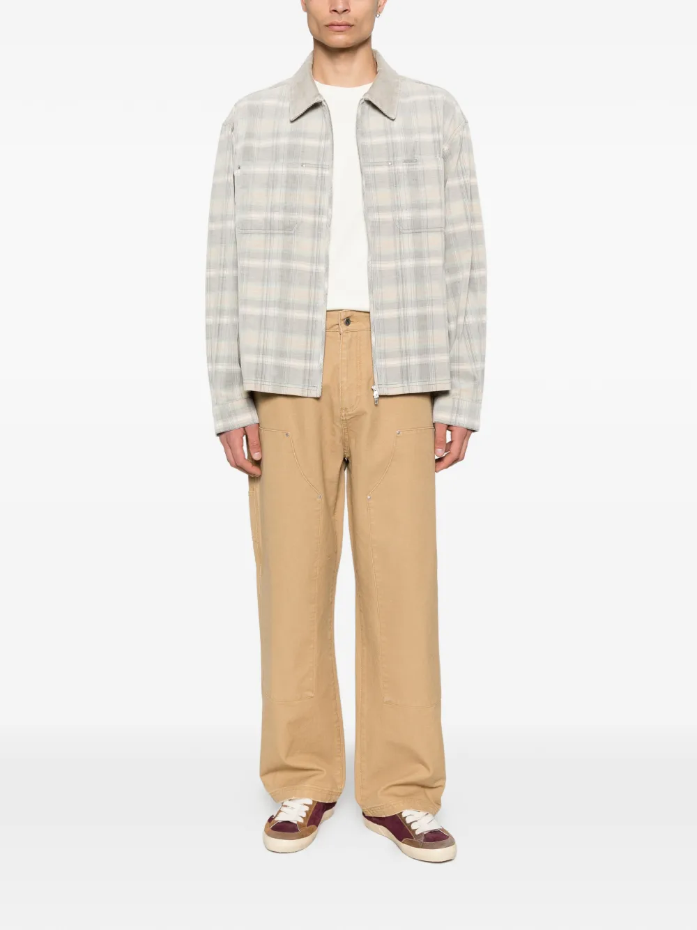 Represent studded panel trousers | Regular-Fit & Straight Leg Pants