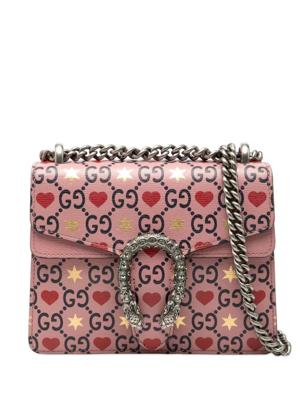 Gucci Pre-Owned 2016-2025 Small Leather Valentines Day Dionysus crossbody bag - Rosa