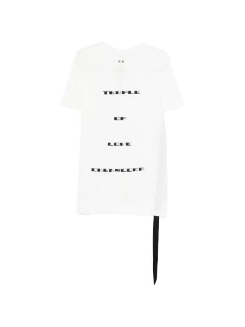 Rick Owens DRKSHDW playera con motivo gráfico