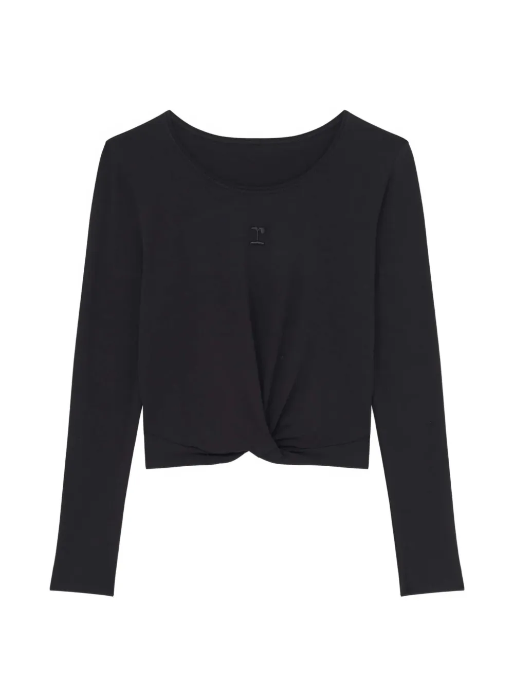 Repetto Top a maniche lunghe - Nero