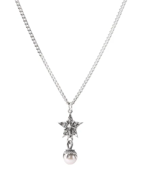 Emanuele Bicocchi Stella pearl-pendant necklace