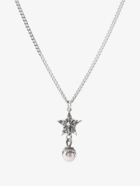 Emanuele Bicocchi collier Stella à pendentif perle