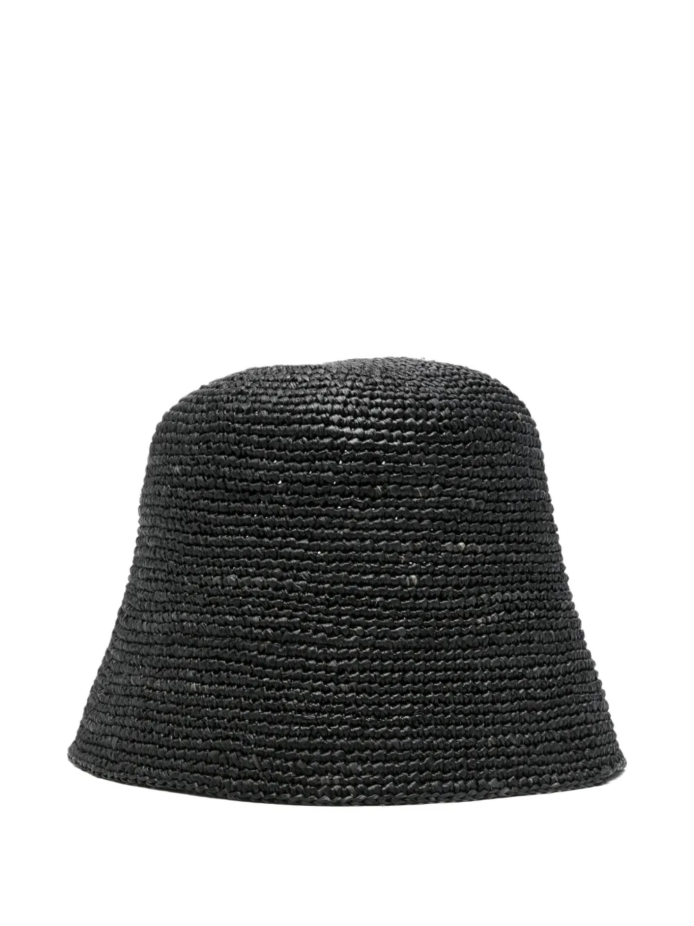  Ibeliv Raffia Bucket Hat - Black 
