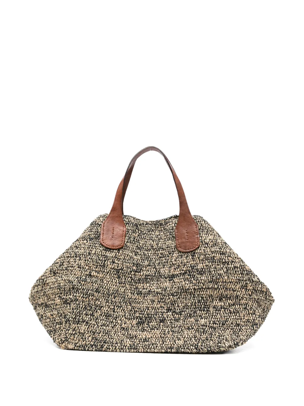 IBELIV Rio raffia handle tote bag - Toni neutri