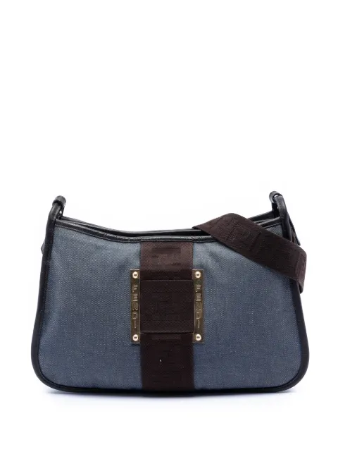 Fendi Pre-Owned 2000-2010 Denim Pochette crossbody bag