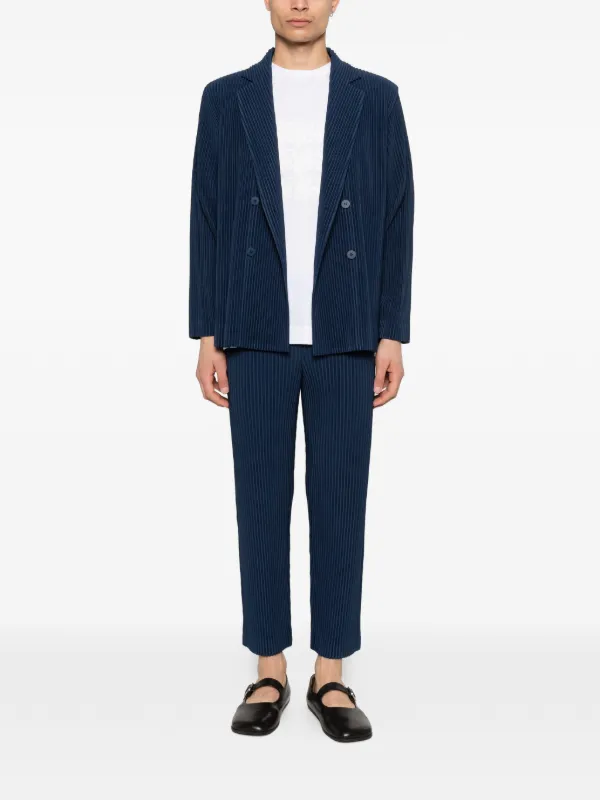 Homme Plissé Issey Miyake Tailored Pleats 1 Trousers | Blue