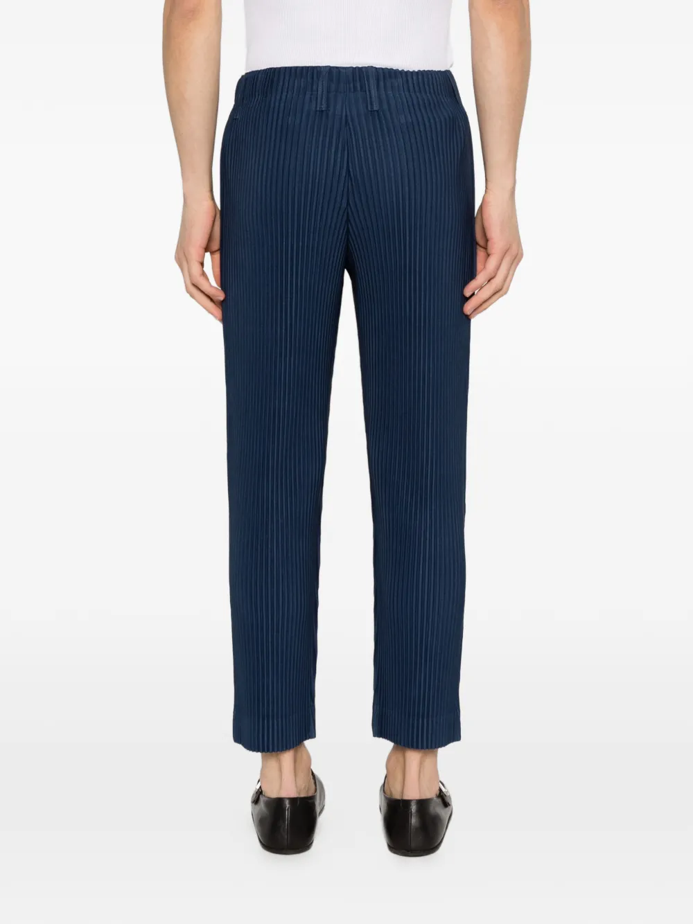 Homme Plissé Issey Miyake Tailored Pleats 1 geplooide pantalon Blauw