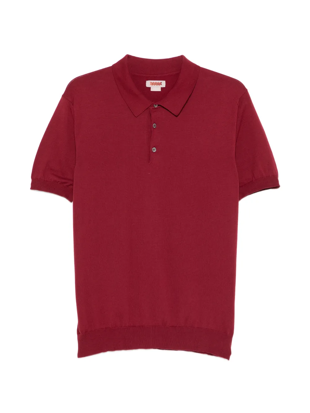 Baracuta short-sleeve polo shirt - Rosso