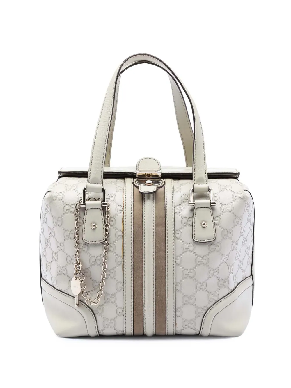 Gucci Pre-Owned 2000-2015 Guccissima Treasure handbag - Bianco