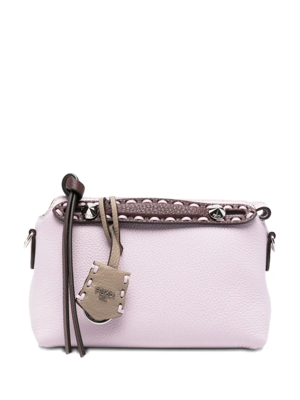 FENDI mini By The Way Selleria clutch bag - Viola