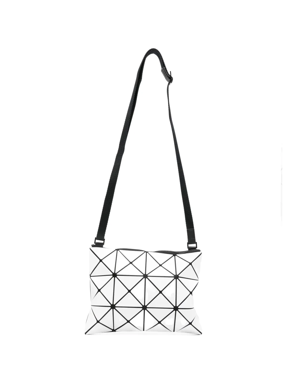 Bao Bao Issey Miyake geometric-print shoulder bag - Bianco