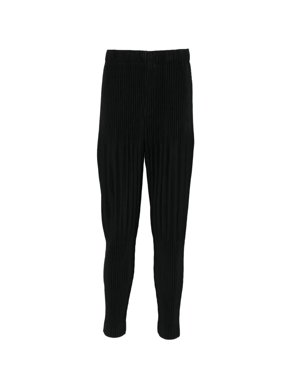 Homme Plissé Issey Miyake plissé tapered trousers - Nero
