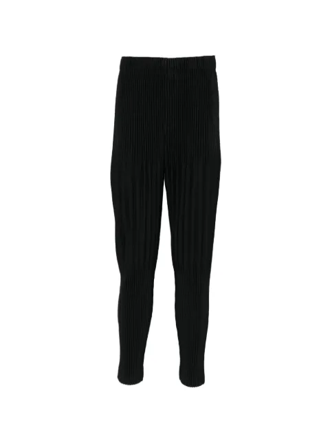 Homme Plissé Issey Miyake plissé tapered trousers