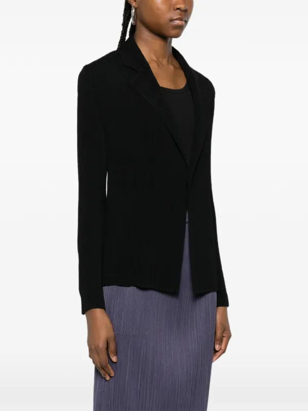 Issey Miyake Pleated Jacket | Black | FARFETCH
