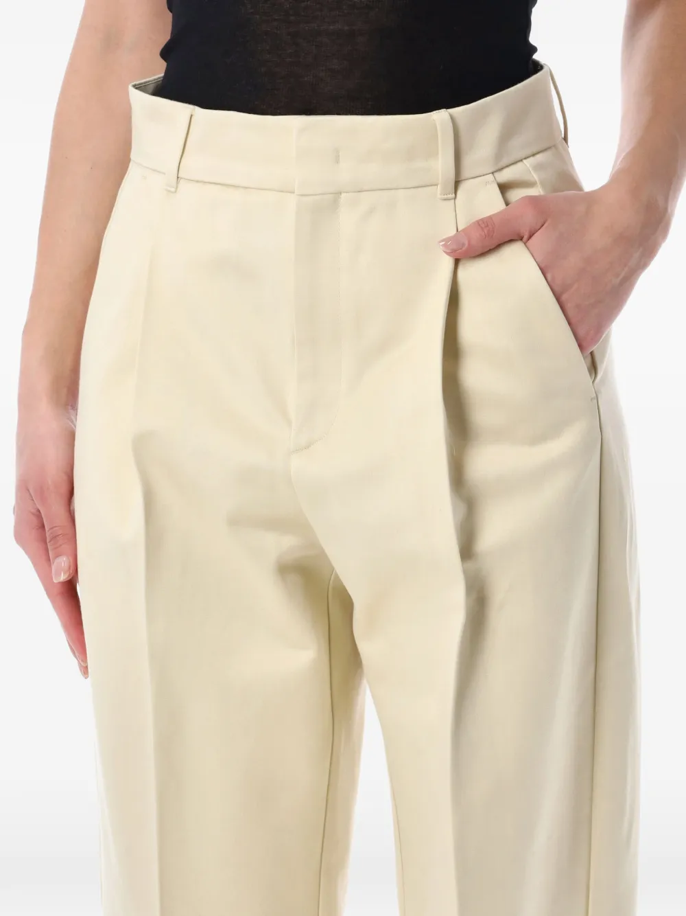  Soeur Graham Pleated Trousers - Neutrals 