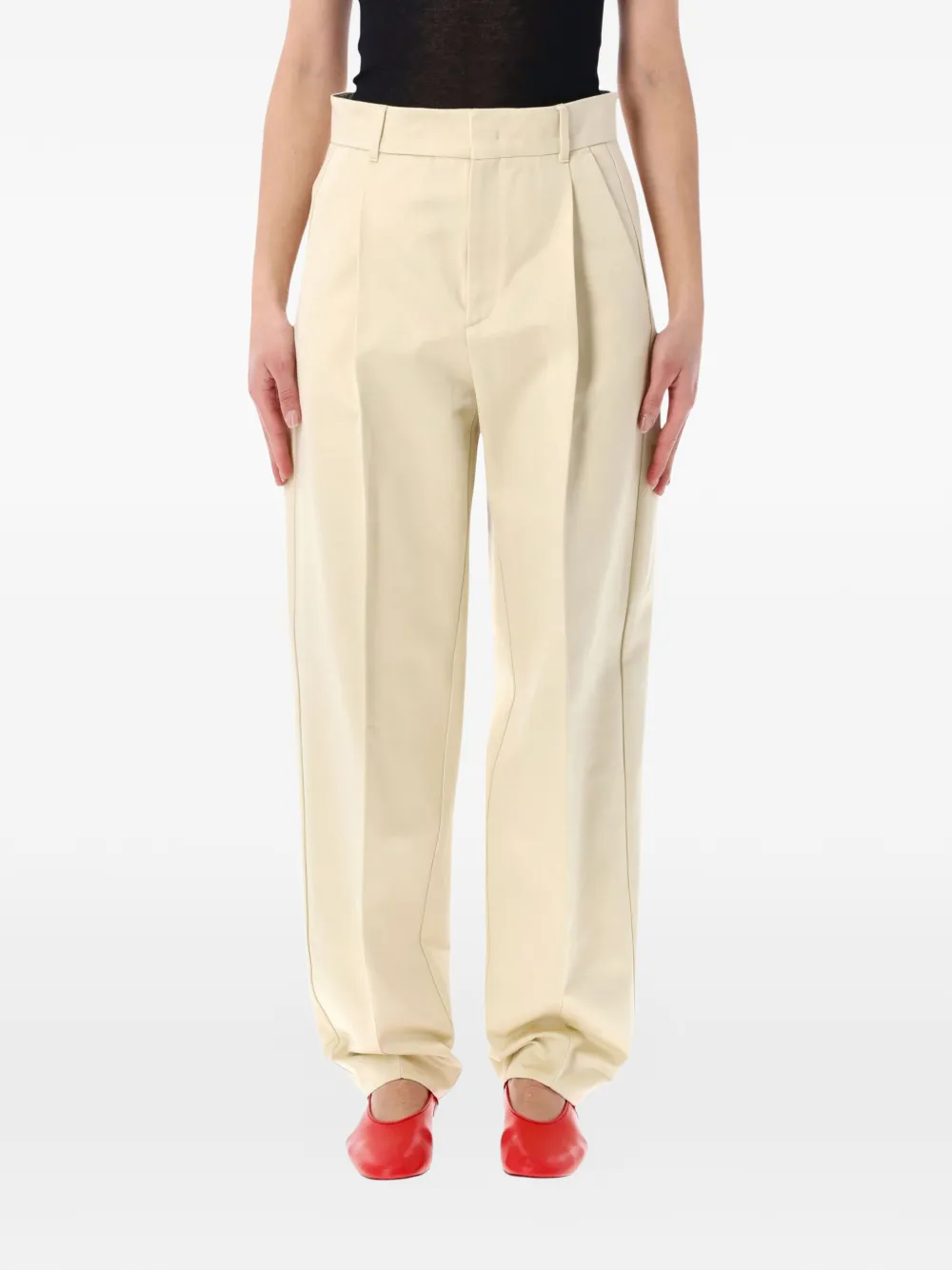 Soeur Graham pleated trousers - Toni neutri