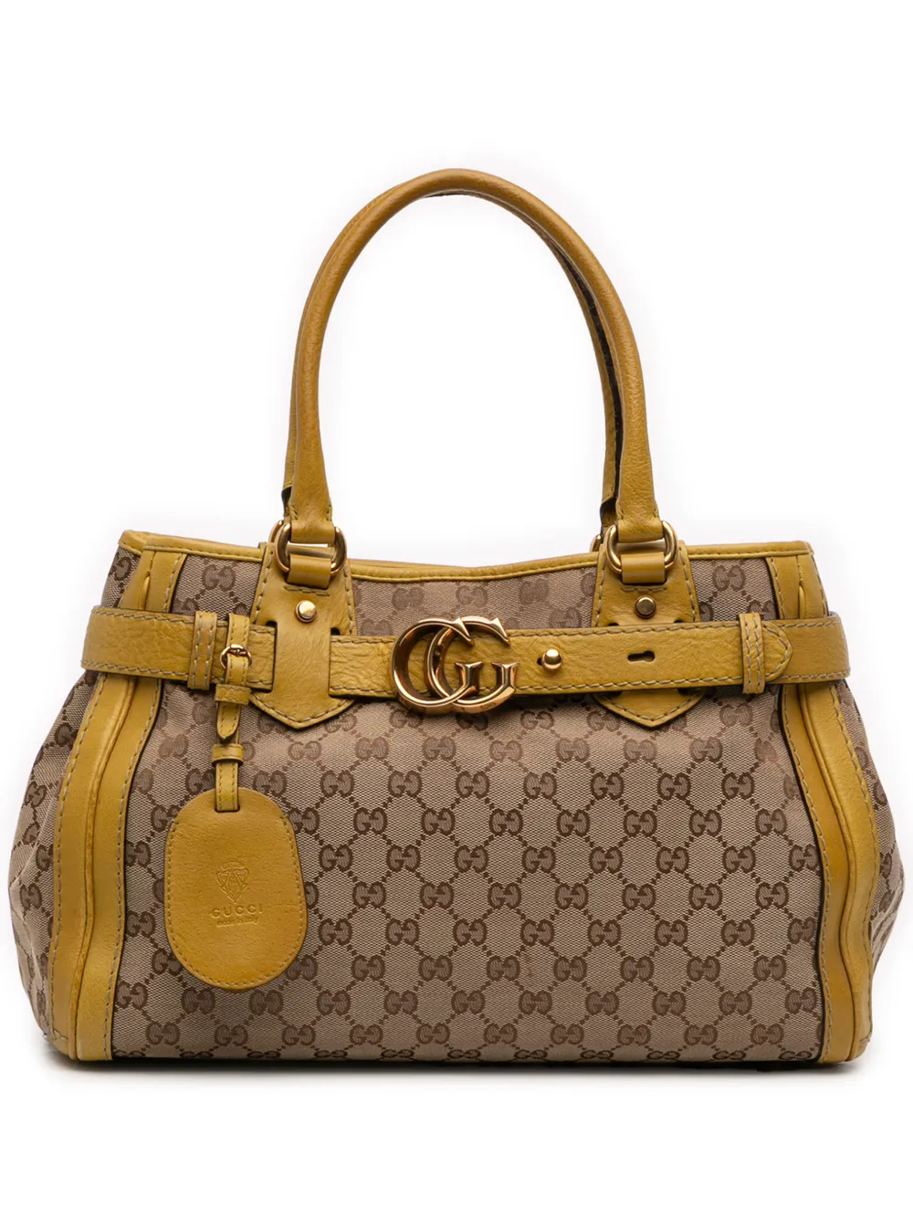 Gucci Pre-Owned 2016-2026 GG Canvas Running tote bag - Marrone