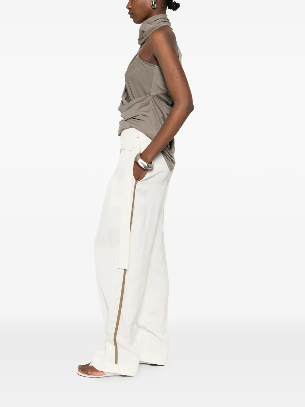  Entire Studios Slit-pocket Trousers - Neutrals 