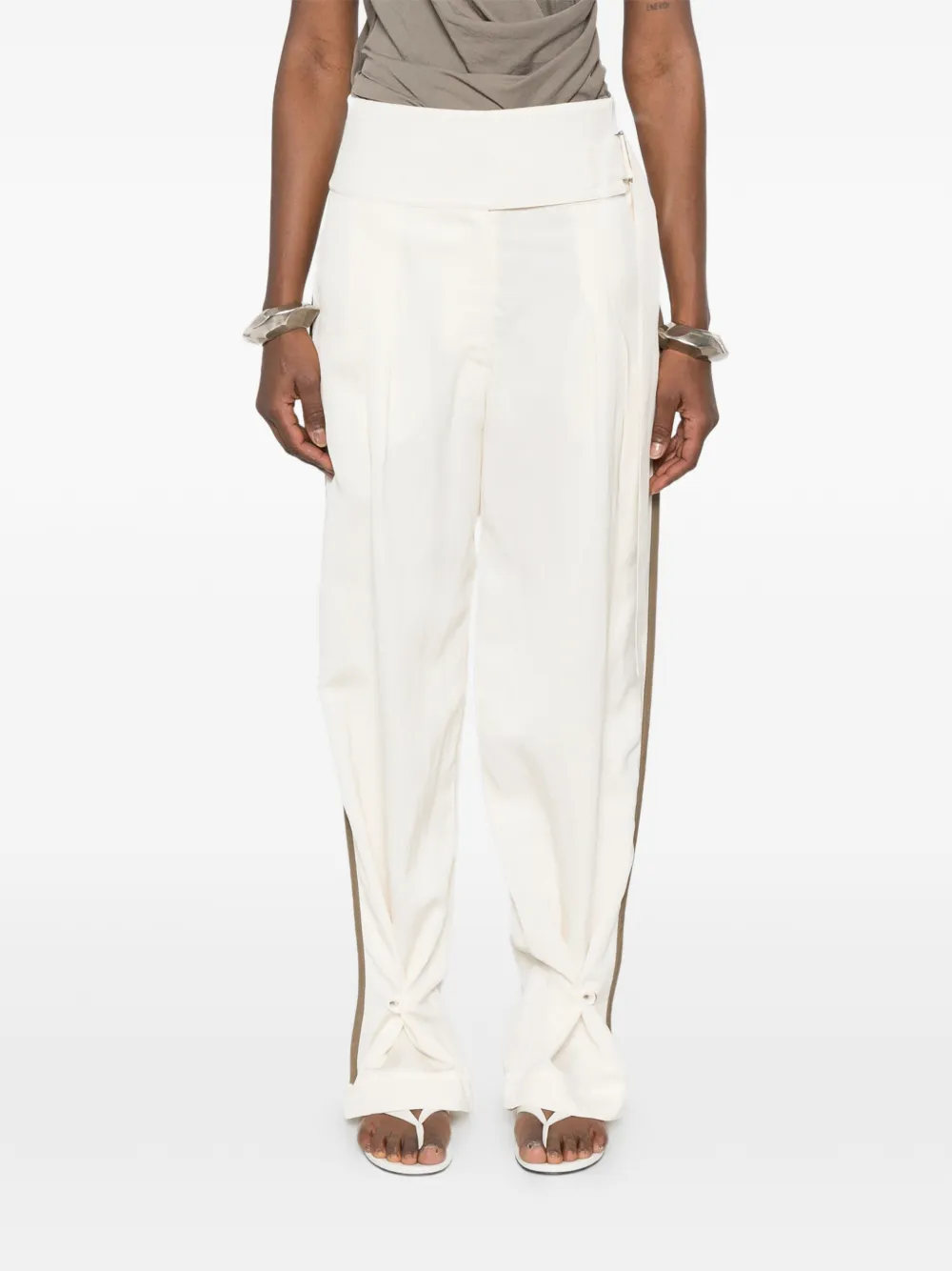  Entire Studios Slit-pocket Trousers - Neutrals 