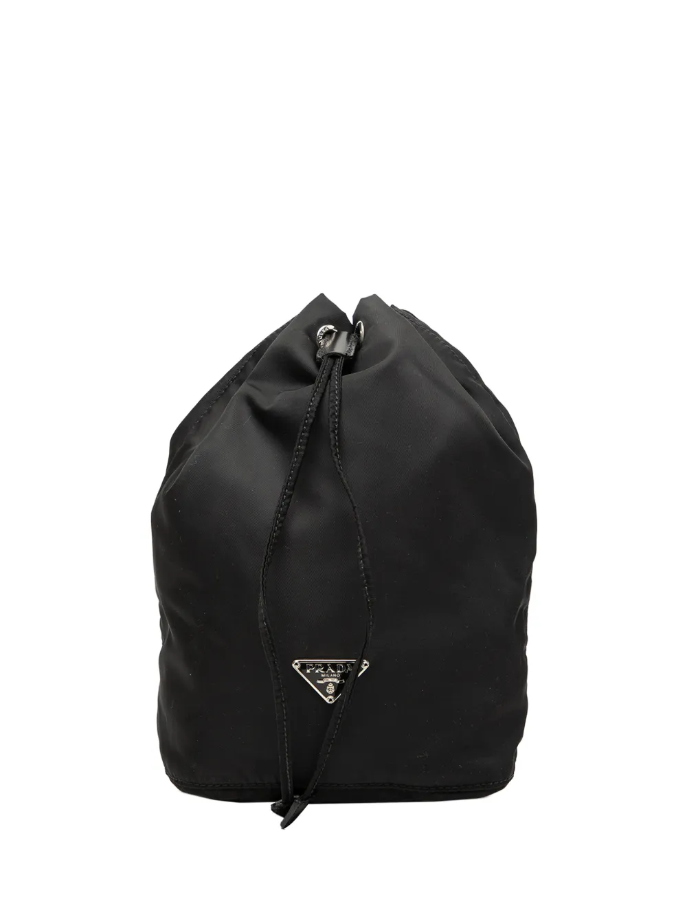 Prada Pre-Owned 2000-2013 Tessuto Drawstring pouch - Nero