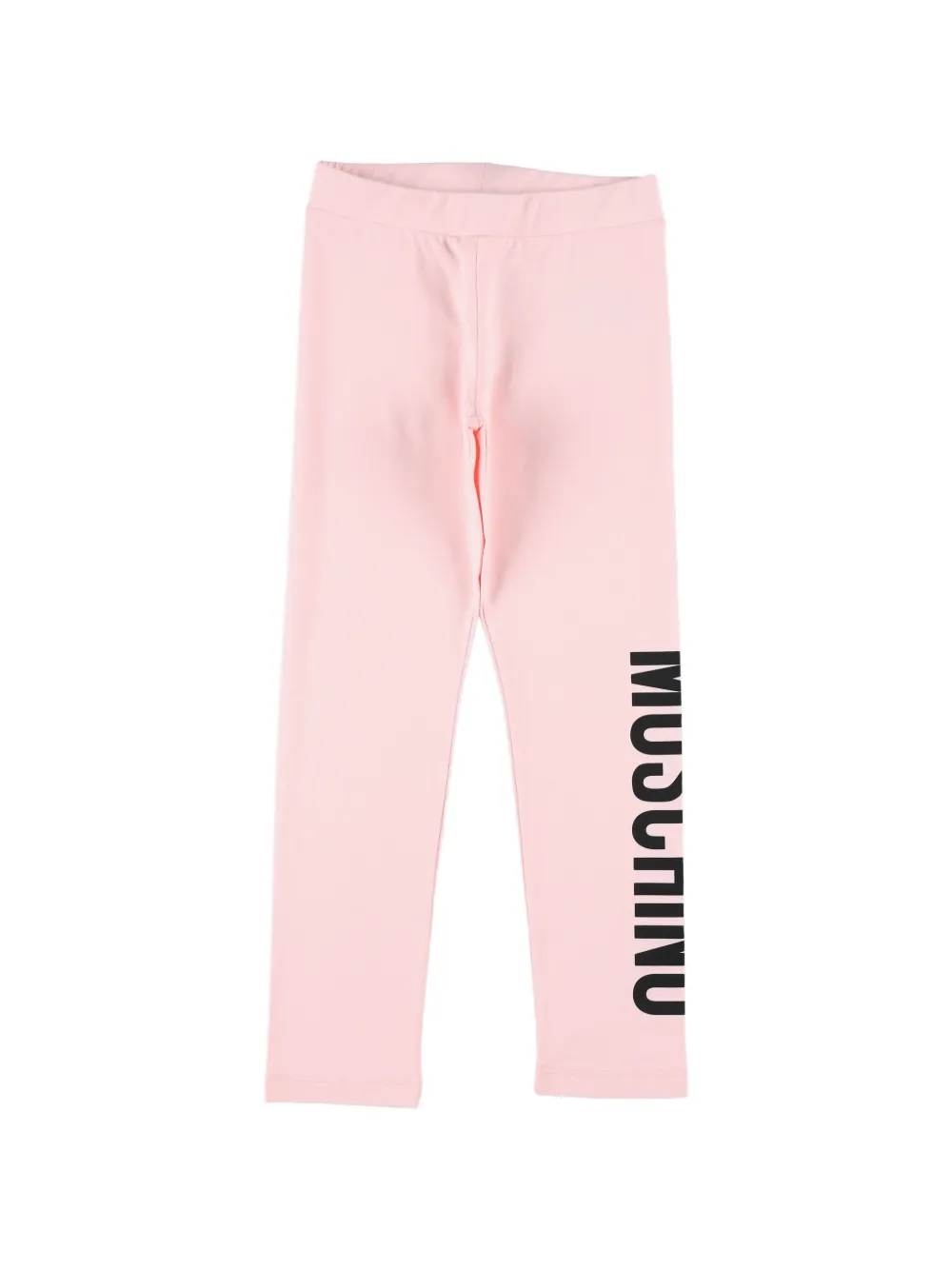 Moschino Kids logo leggings - Rosa
