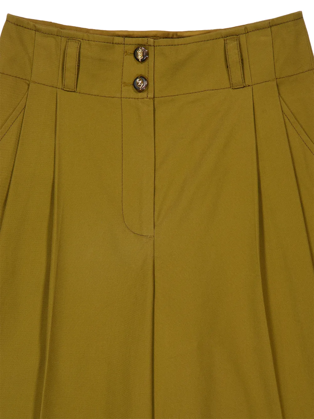  Zimmermann Luna Drill Tailored Trousers - Green 