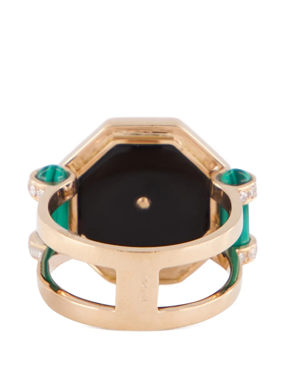  L'atelier Nawbar Hexagon Multi-stone Ring - Pink 