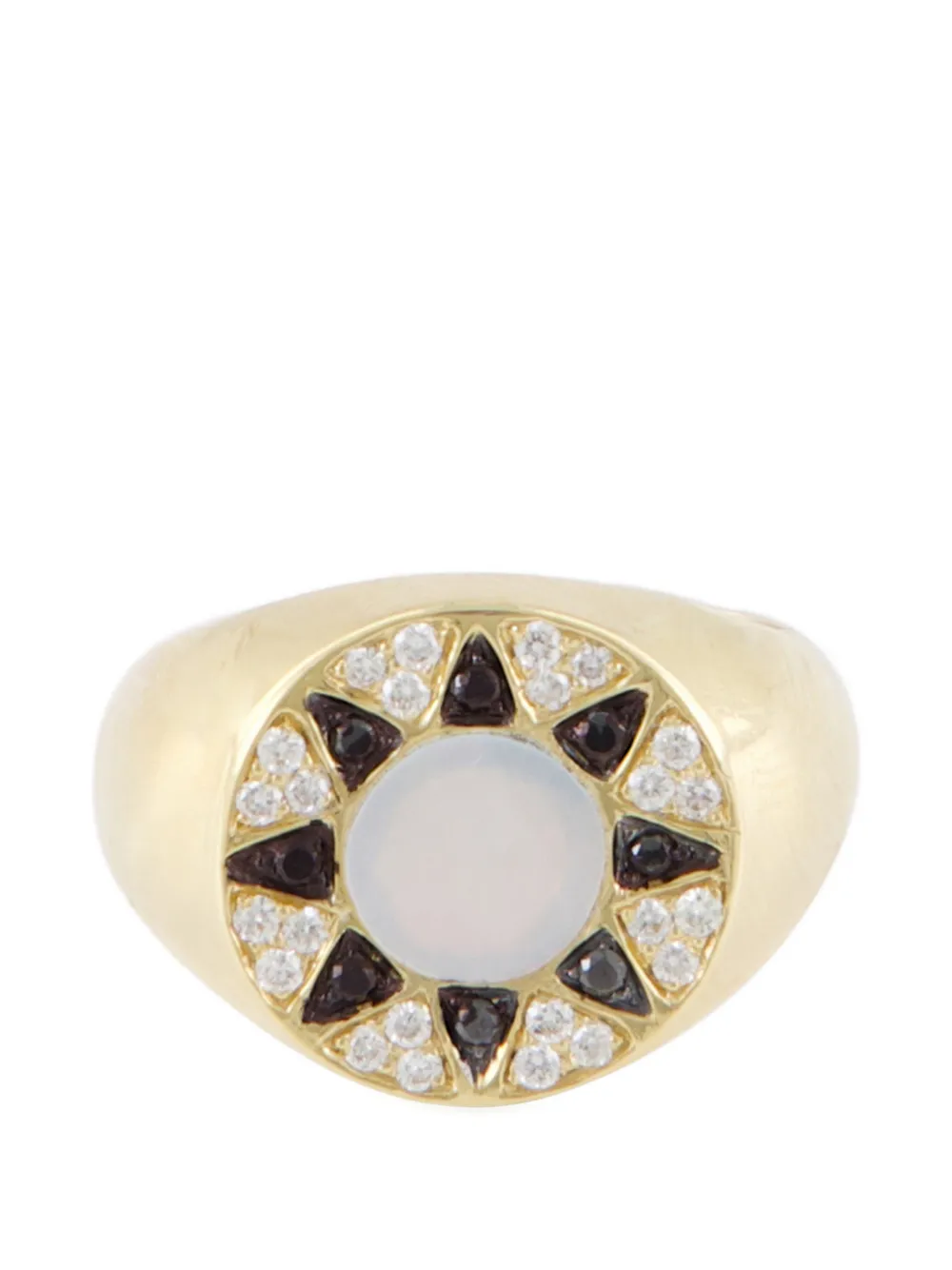 L'ATELIER NAWBAR Ibiza multi-stone pinky ring - Oro