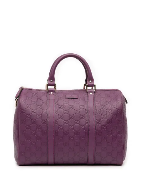 Gucci Pre-Owned 2016-2026 medium Guccissima Joy Boston tas