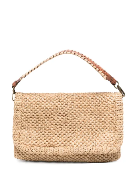 IBELIV Opera braided raffia tote bag