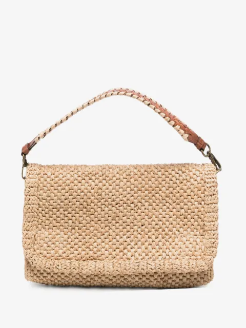 IBELIV Opera braided raffia tote bag