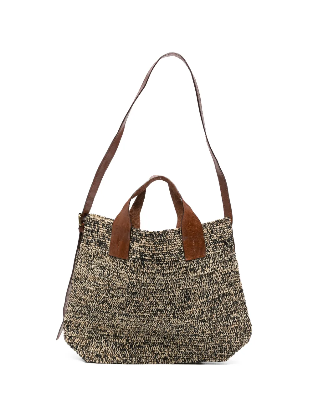 IBELIV raffia tote bag - Nero