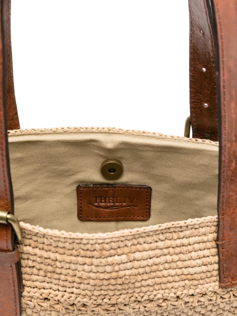 Nomade Woven-Raffia Tote Bag