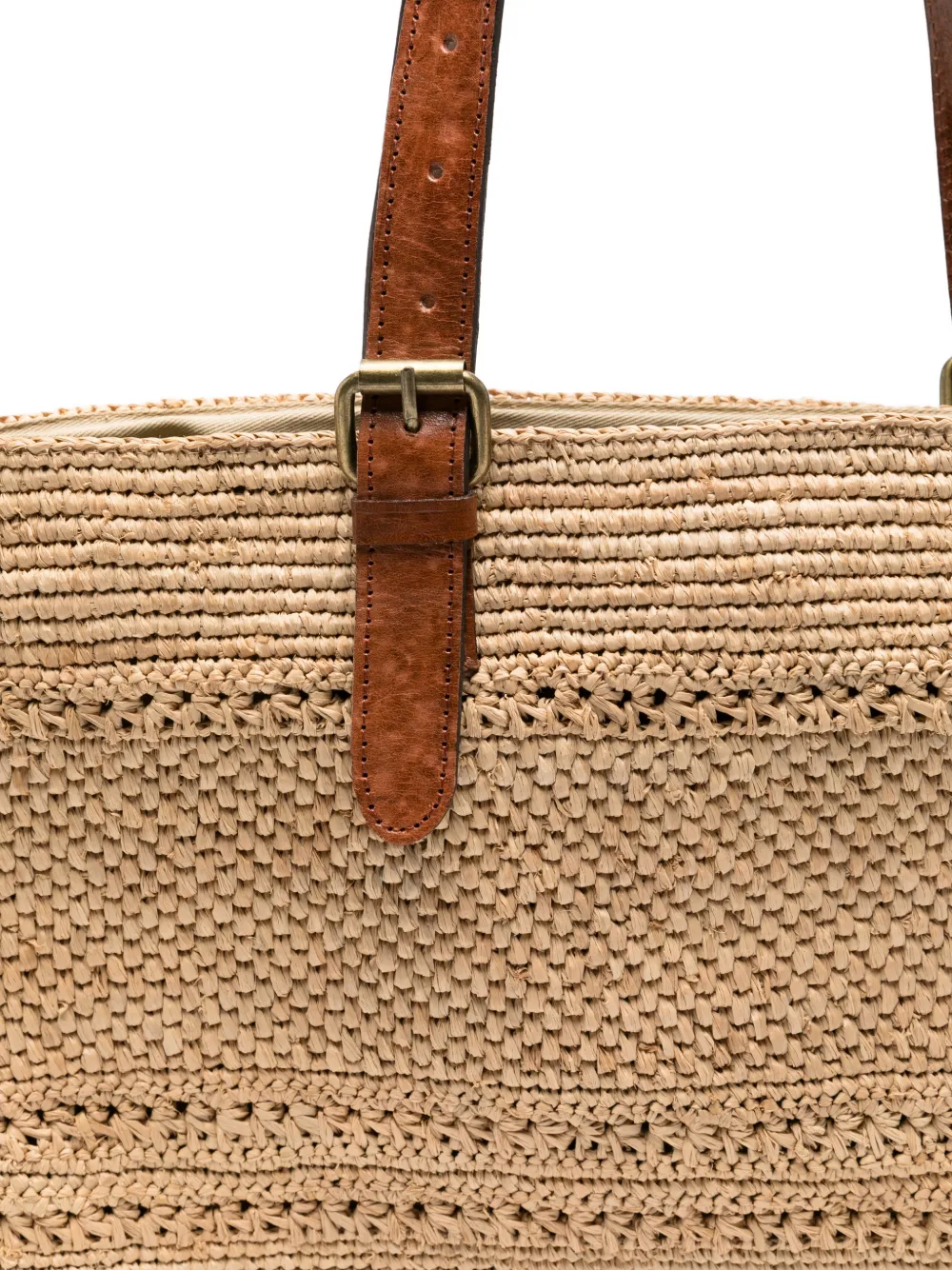 Nomade Woven-Raffia Tote Bag
