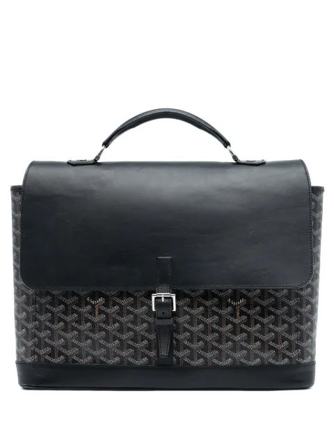 Goyard Pre-Owned 2018 Goyardine Citadin PM business bag