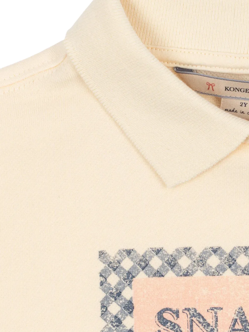  Konges Sløjd Graphic-print Polo Top - Neutrals 